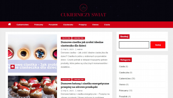 Süßwaren in Polen (cukierniewpolsce.pl)