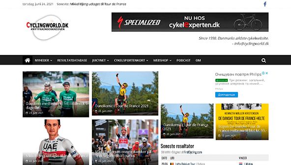 Rowerowy świat (cyclingworld.dk)