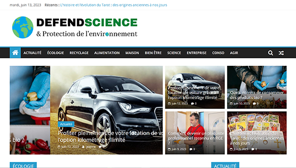 Védje a tudományt (defendscience.org)