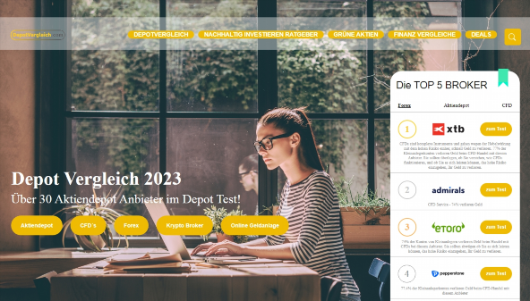 مقارنة المستودعات (depotvergleich.com)