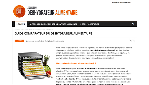 Disidratatore (deshydrateur.org)