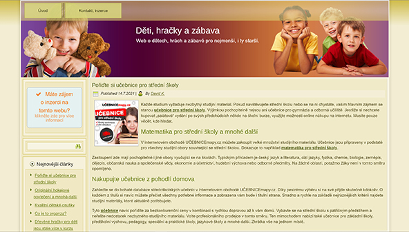 Інформакїзді (Діти) (deti.informacezde.eu)