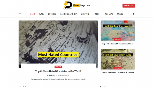 Magazyn informacyjny o różnorodności (diversitynewsmagazine.com)