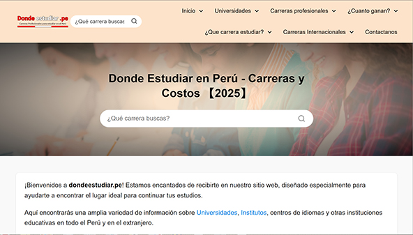 dondeestudiar.pe