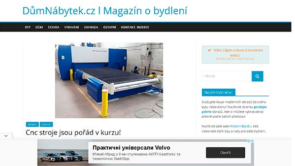 Adquisición de Dum (dumnabytek.cz)