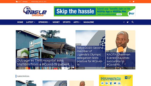Орел онлайн (eagle.co.ug)