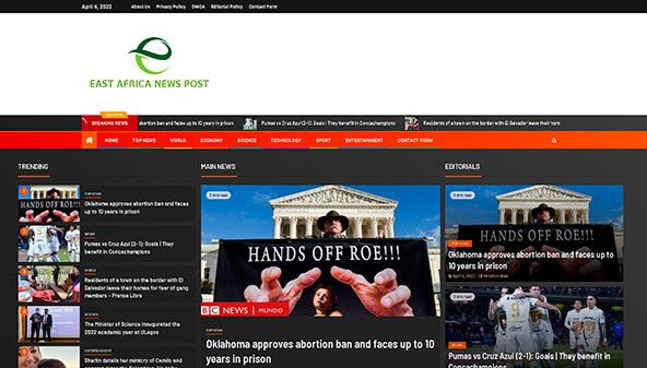 Nyheter från Östafrika (eastafricanewspost.com)