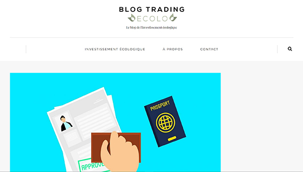 Ekologiškas prekybininkas (ecolo-trader.fr)
