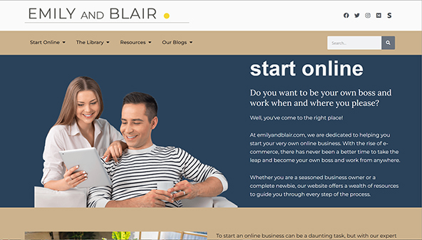 emilyandblair.com