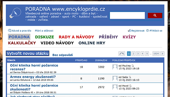 Tietosanakirja (encykloprdie.cz)