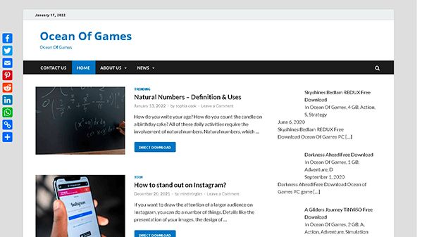 Ocean av spel (eoceanofgames.com)