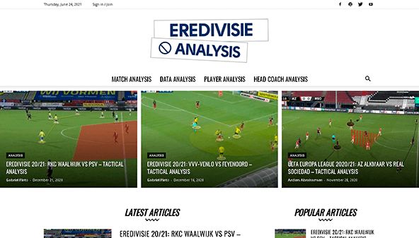 Eredivisie analysis (eredivisieanalysis.com)