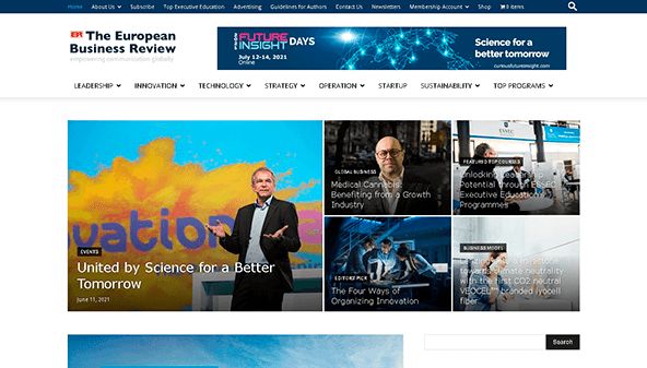 Обзор европейского бизнеса (europeanbusinessreview.com)