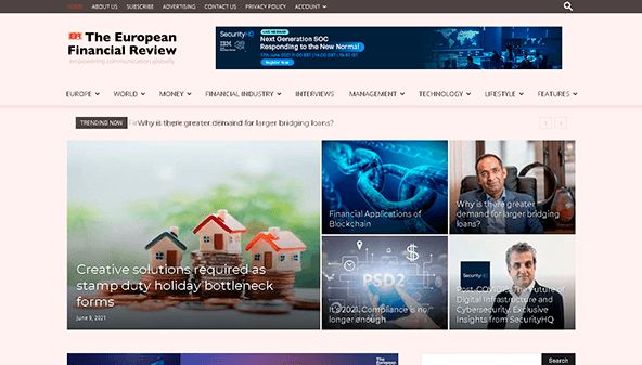 Europäischer Finanzbericht (europeanfinancialreview.com)