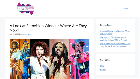 eurovisionvillage.com