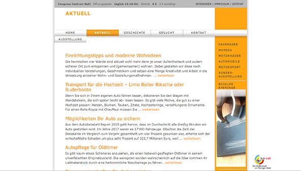 Museo del veicolo Suhl Notizie (fahrzeugmuseum.info)