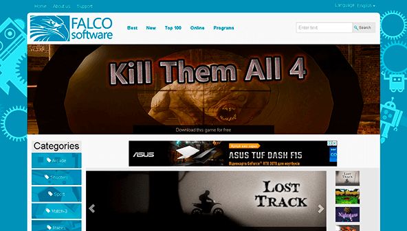 Falco programvare (falcoware.com)