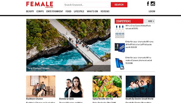 Female magazine (female.com.au)