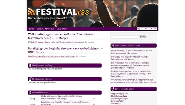 Festival rss (festivalrss.nl)