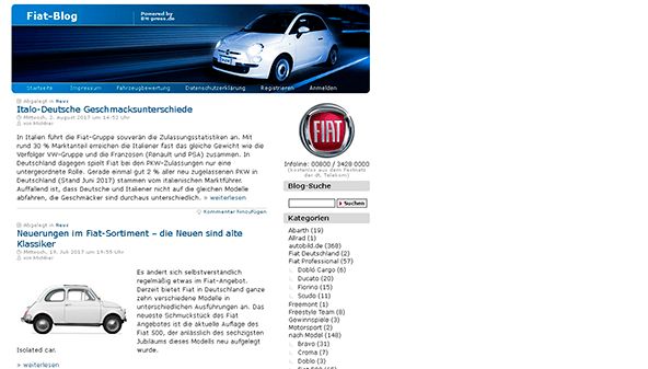 Fiat tinklaraštis (fiatblog.de)