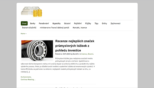 Tietoa rahoitusmaailmasta (finance.informacezde.eu)