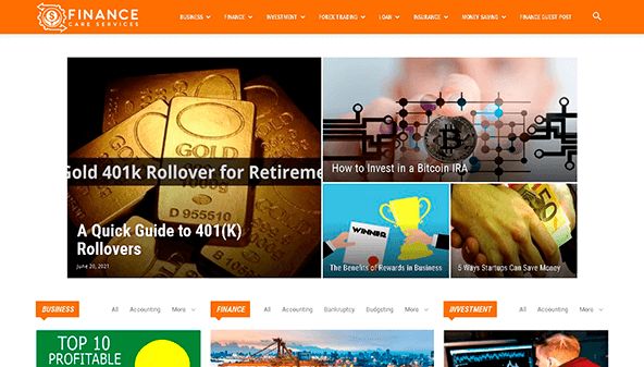 Finansiering av vårdtjänster (financecareservices.com)