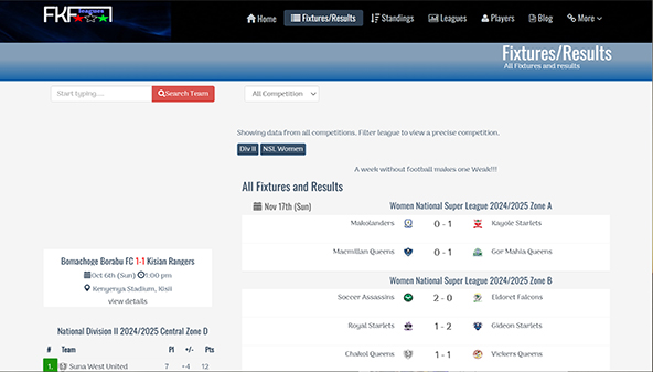 fkfleagues.co.ke