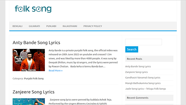 folksongs.club