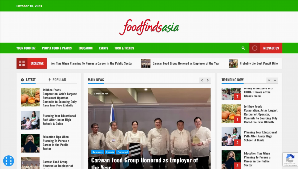 Żywność znajduje Azję (foodfindsasia.com)