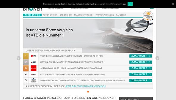 تداول وسيط فوركس (forexbroker.de)