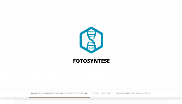 fotosyntese.dk