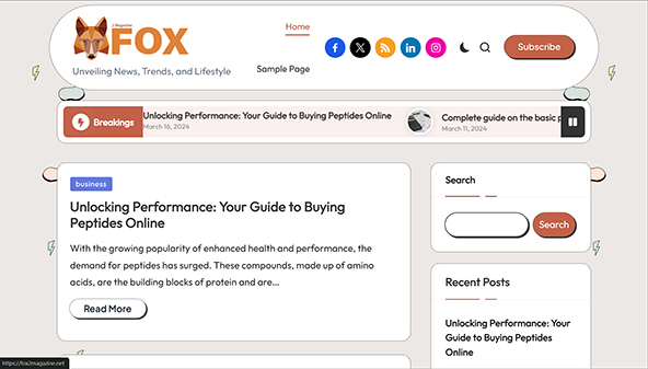 fox2magazine.net