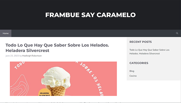 frambuesaycaramelo.com