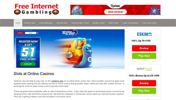 Gratis internetspel (freeinternetgambling.org)