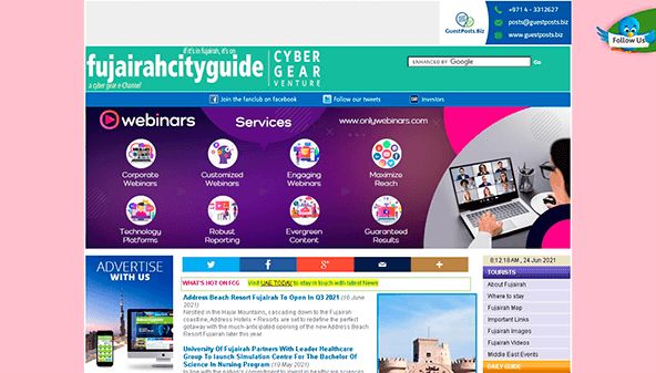 دليل مدينة الفجيرة (fujairah.dubaicityguide.com)