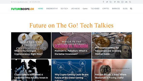 Майбутня сфера застосування (futurescope.co)