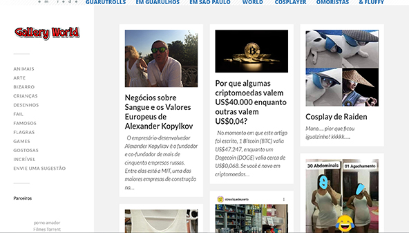 Galerijos pasaulis (galleryworld.com.br)
