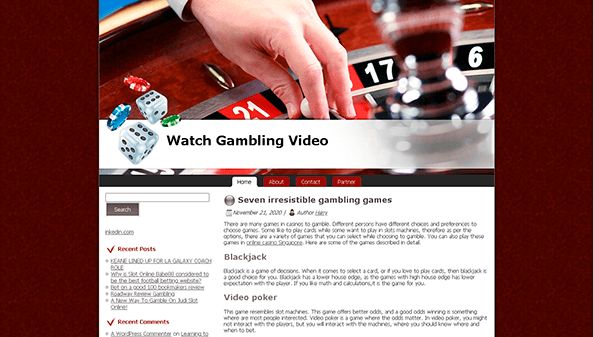 Uhkapeli video (gamblingvideo.co.uk)