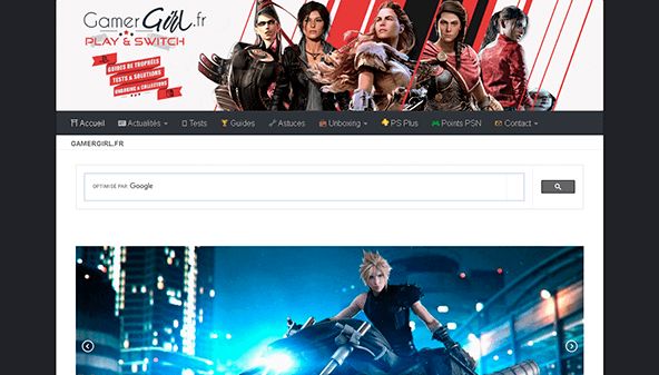 Ragazza videogiocatrice (gamergirl.fr)