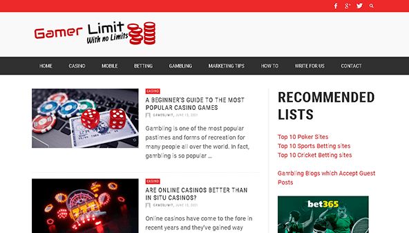 Pelaajaraja (gamerlimit.com)