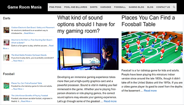 Game room mania (gameroommania.com)