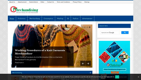 Drabužių prekyba (garmentsmerchandising.com)