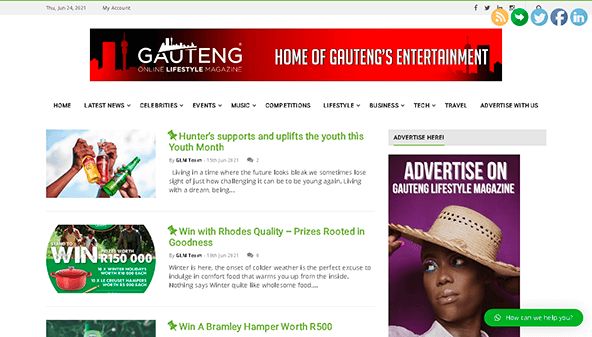 جوتنج لايف ستايل ماج (gautenglifestylemag.co.za)