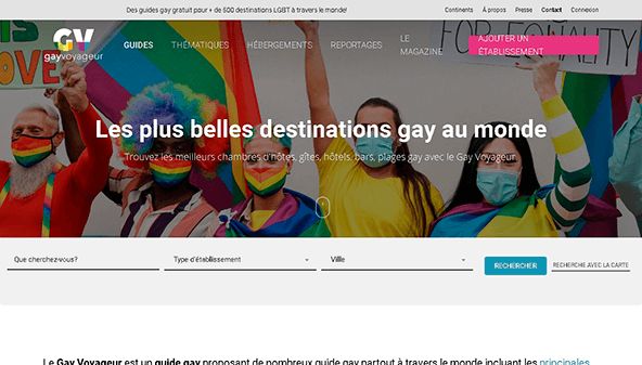 Gay traveler (gayvoyageur.com)