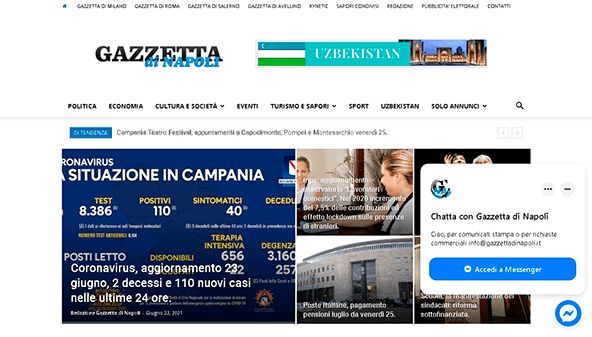 Gazzetta de Naples (gazzettadinapoli.it)
