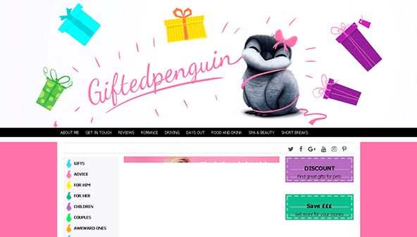 Pinguim sobredotado (giftedpenguin.co.uk)