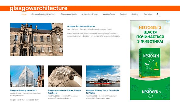 Arquitetura de Glasgow (glasgowarchitecture.co.uk)