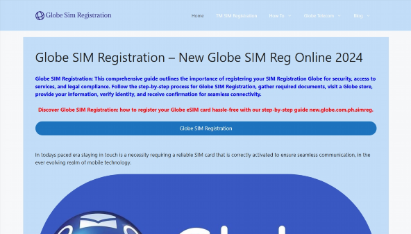 globesimregistration.info