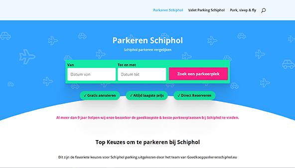 goedkoopparkerenschiphol.eu