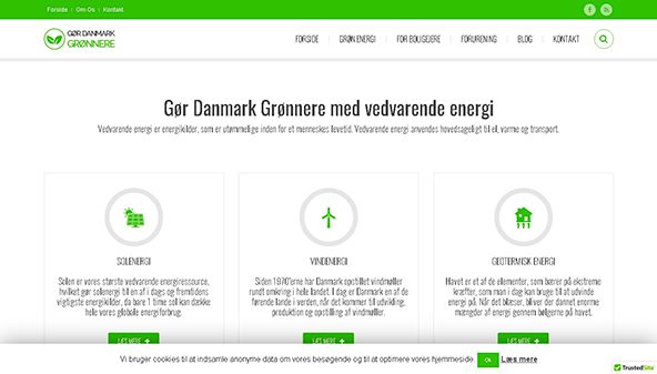 Tedd zöldebbé Dániát (goerdanmarkgroennere.dk)